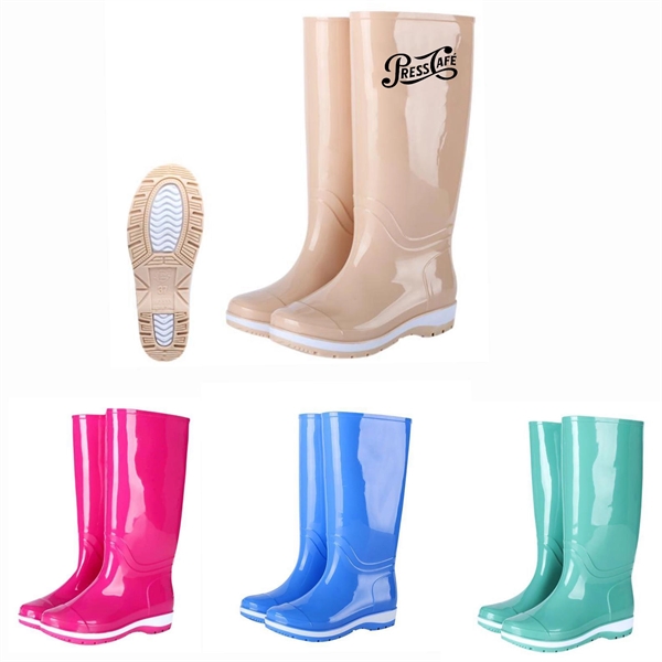 PVC Adult Outdoor Work Rubber Boots - PVC Adult Outdoor Work Rubber Boots - Image 0 of 2