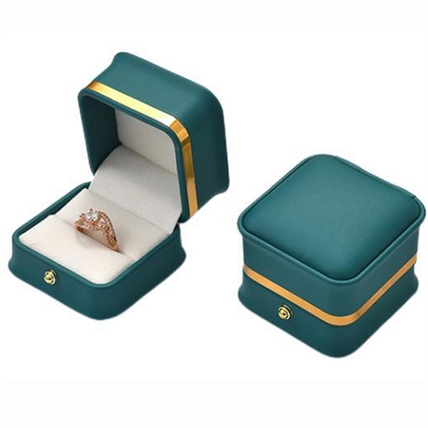 Wedding Engagement Ring Box - Wedding Engagement Ring Box - Image 2 of 2