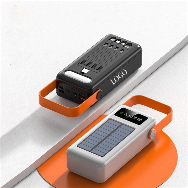 Fast Charging Power Bank With Cable - Fast Charging Power Bank With Cable - Image 0 of 3