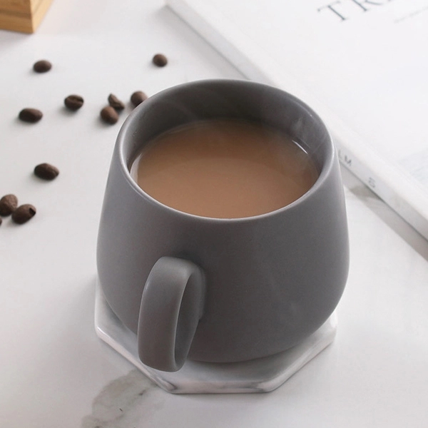 9.5 oz Ceramic Coffee Mugs with Handles - 9.5 oz Ceramic Coffee Mugs with Handles - Image 0 of 6