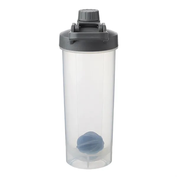 24 oz. Plastic Shaker Bottle with Mixer - 24 oz. Plastic Shaker Bottle with Mixer - Image 3 of 7