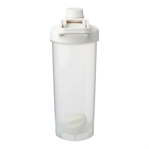24 oz. Plastic Shaker Bottle with Mixer - 24 oz. Plastic Shaker Bottle with Mixer - Image 4 of 7