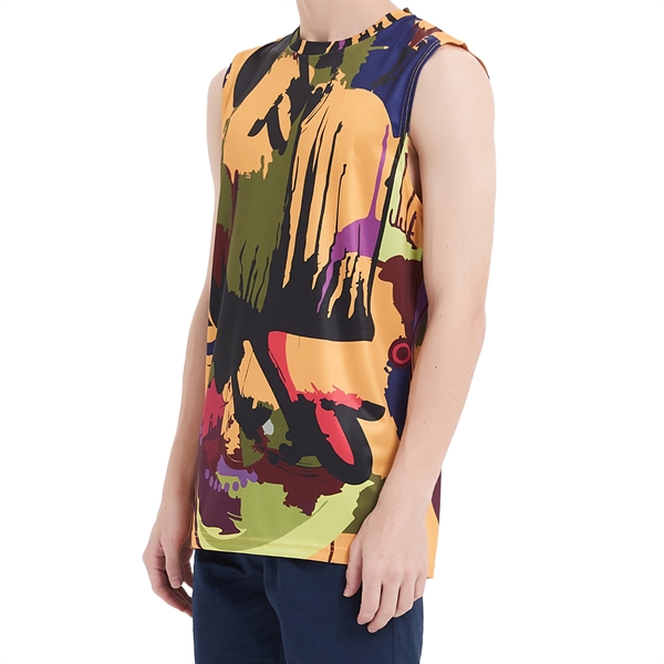 Performance Moisture Wicking Tanks w/ Wear Resistance 180GSM - Performance Moisture Wicking Tanks w/ Wear Resistance 180GSM - Image 2 of 5