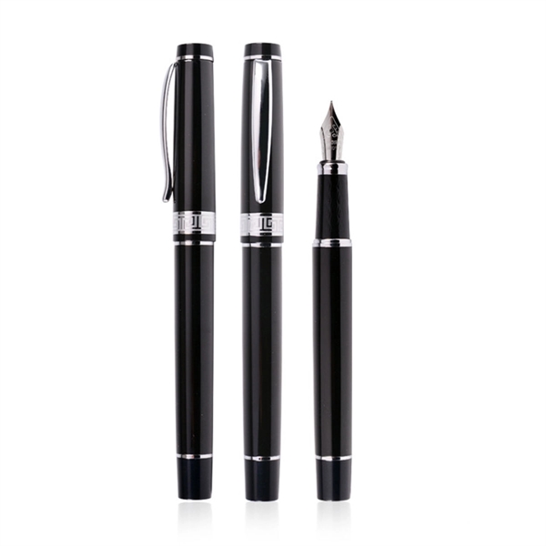 Black Fountain Pen Extra Fine Nib Classic - Black Fountain Pen Extra Fine Nib Classic - Image 0 of 3