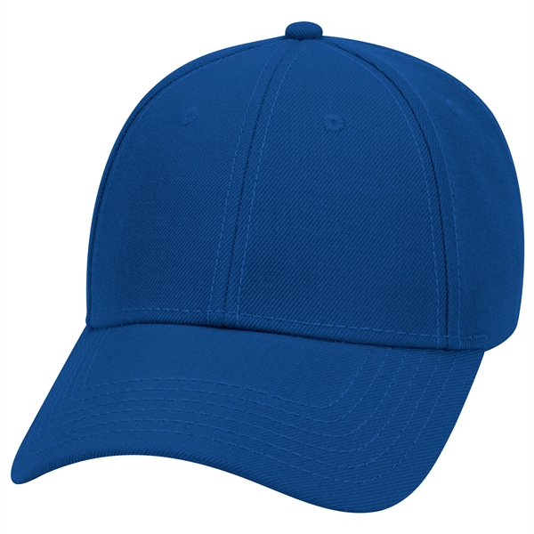 Wool Blend Twill Gray Undervisor 6 Panel Baseball Cap - Wool Blend Twill Gray Undervisor 6 Panel Baseball Cap - Image 4 of 36