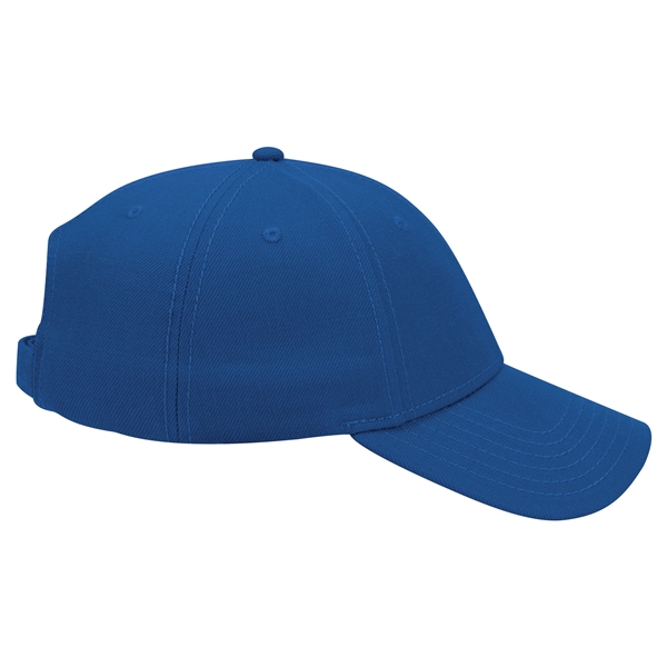 Wool Blend Twill Gray Undervisor 6 Panel Baseball Cap - Wool Blend Twill Gray Undervisor 6 Panel Baseball Cap - Image 6 of 36
