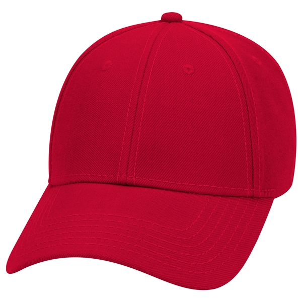 Wool Blend Twill Gray Undervisor 6 Panel Baseball Cap - Wool Blend Twill Gray Undervisor 6 Panel Baseball Cap - Image 10 of 36