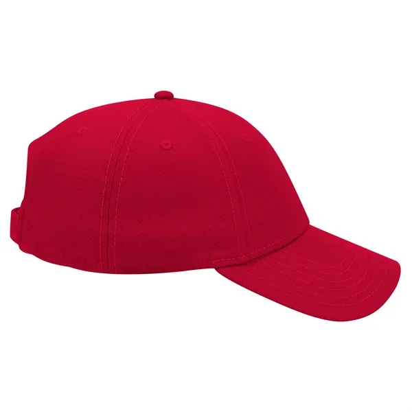 Wool Blend Twill Gray Undervisor 6 Panel Baseball Cap - Wool Blend Twill Gray Undervisor 6 Panel Baseball Cap - Image 12 of 36