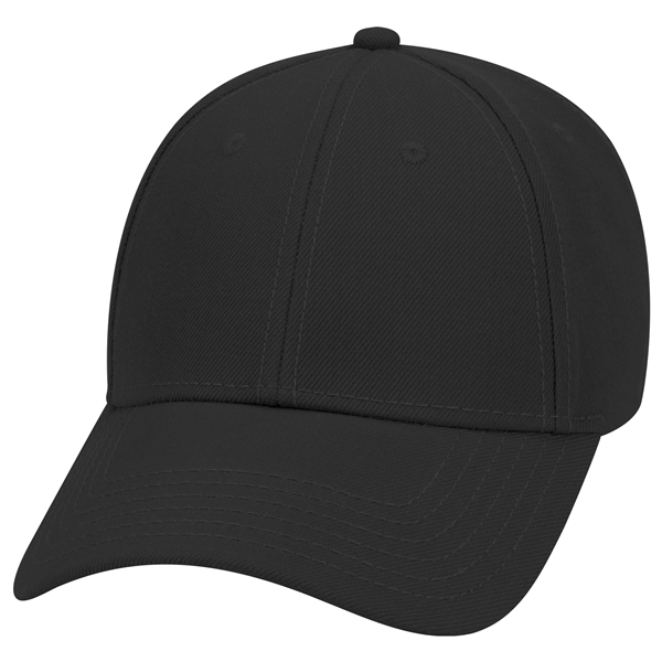 Wool Blend Twill Gray Undervisor 6 Panel Baseball Cap - Wool Blend Twill Gray Undervisor 6 Panel Baseball Cap - Image 16 of 36