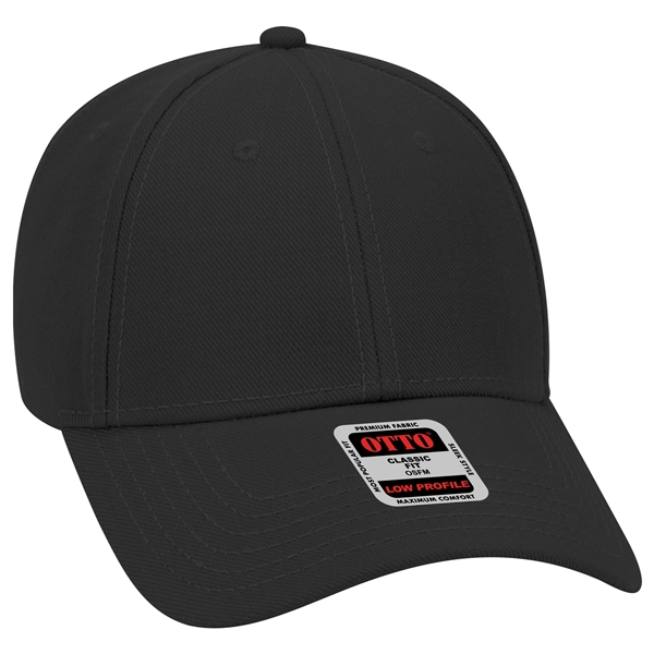 Wool Blend Twill Gray Undervisor 6 Panel Baseball Cap - Wool Blend Twill Gray Undervisor 6 Panel Baseball Cap - Image 13 of 36