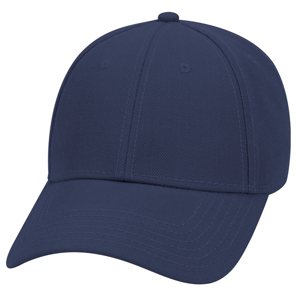Wool Blend Twill Gray Undervisor 6 Panel Baseball Cap - Wool Blend Twill Gray Undervisor 6 Panel Baseball Cap - Image 22 of 36