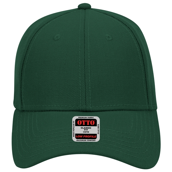 Wool Blend Twill Gray Undervisor 6 Panel Baseball Cap - Wool Blend Twill Gray Undervisor 6 Panel Baseball Cap - Image 27 of 36