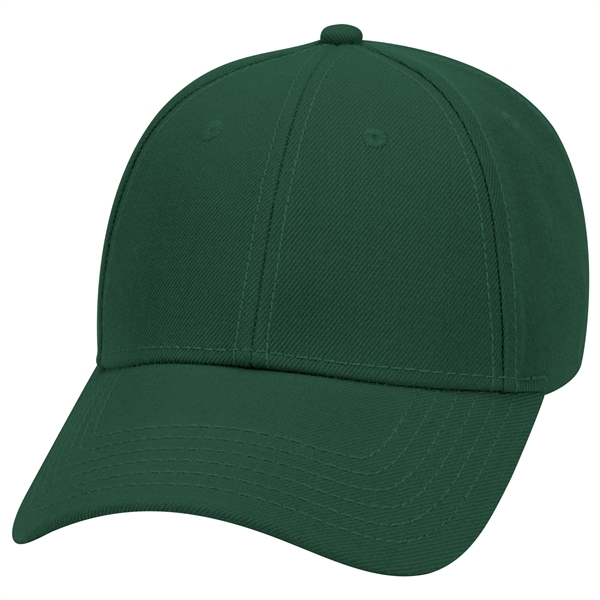 Wool Blend Twill Gray Undervisor 6 Panel Baseball Cap - Wool Blend Twill Gray Undervisor 6 Panel Baseball Cap - Image 28 of 36