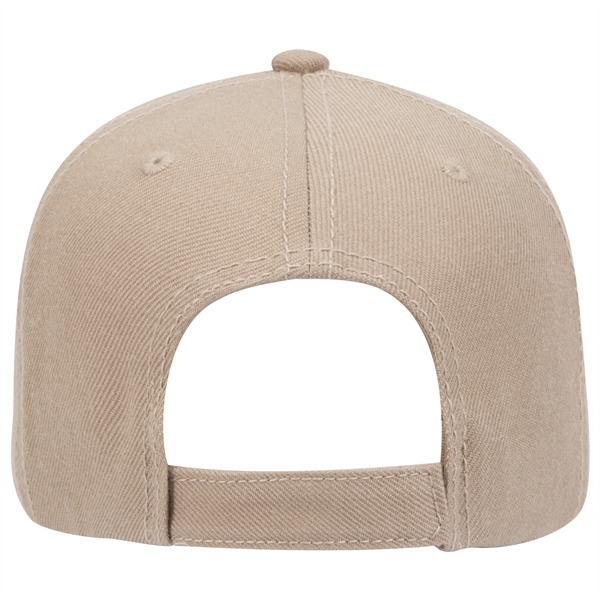 Wool Blend Twill Gray Undervisor 6 Panel Baseball Cap - Wool Blend Twill Gray Undervisor 6 Panel Baseball Cap - Image 32 of 36