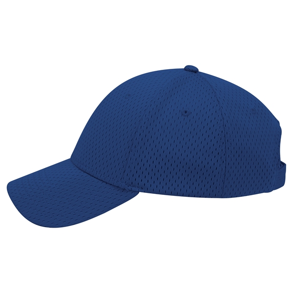 Polyester Pro Mesh Gray Undervisor 6 Panel Baseball Cap - Polyester Pro Mesh Gray Undervisor 6 Panel Baseball Cap - Image 5 of 112