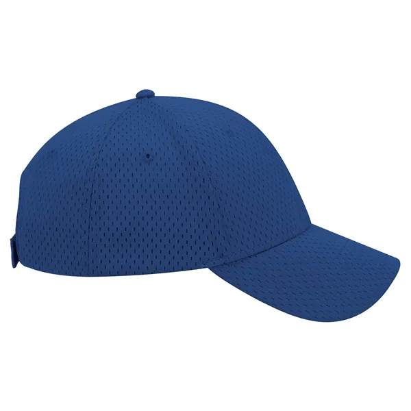 Polyester Pro Mesh Gray Undervisor 6 Panel Baseball Cap - Polyester Pro Mesh Gray Undervisor 6 Panel Baseball Cap - Image 6 of 112
