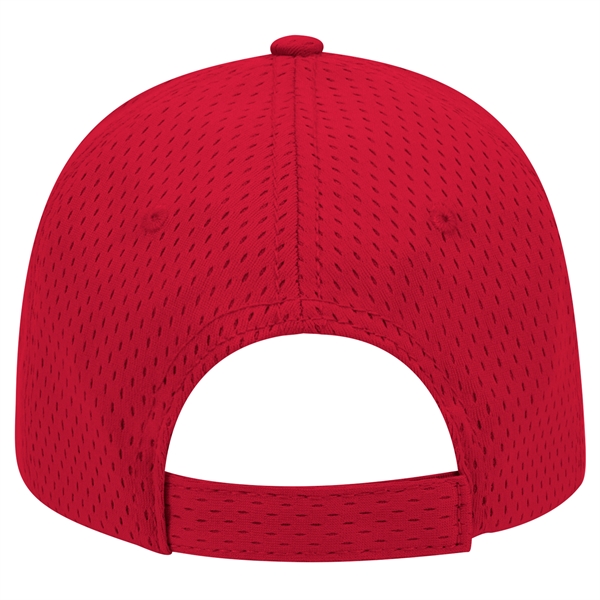 Polyester Pro Mesh Gray Undervisor 6 Panel Baseball Cap - Polyester Pro Mesh Gray Undervisor 6 Panel Baseball Cap - Image 8 of 112