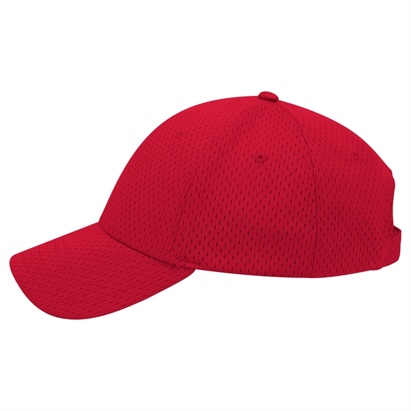 Polyester Pro Mesh Gray Undervisor 6 Panel Baseball Cap - Polyester Pro Mesh Gray Undervisor 6 Panel Baseball Cap - Image 11 of 112