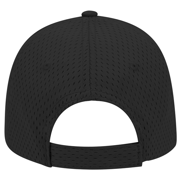 Polyester Pro Mesh Gray Undervisor 6 Panel Baseball Cap - Polyester Pro Mesh Gray Undervisor 6 Panel Baseball Cap - Image 14 of 112