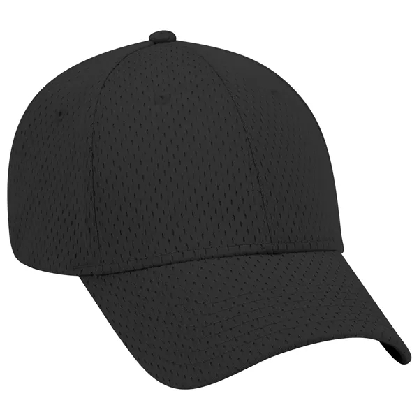 Polyester Pro Mesh Gray Undervisor 6 Panel Baseball Cap - Polyester Pro Mesh Gray Undervisor 6 Panel Baseball Cap - Image 13 of 112
