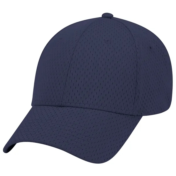 Polyester Pro Mesh Gray Undervisor 6 Panel Baseball Cap - Polyester Pro Mesh Gray Undervisor 6 Panel Baseball Cap - Image 22 of 112