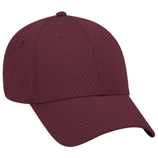 Polyester Pro Mesh Gray Undervisor 6 Panel Baseball Cap - Polyester Pro Mesh Gray Undervisor 6 Panel Baseball Cap - Image 31 of 112