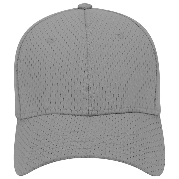 Polyester Pro Mesh Gray Undervisor 6 Panel Baseball Cap - Polyester Pro Mesh Gray Undervisor 6 Panel Baseball Cap - Image 39 of 112