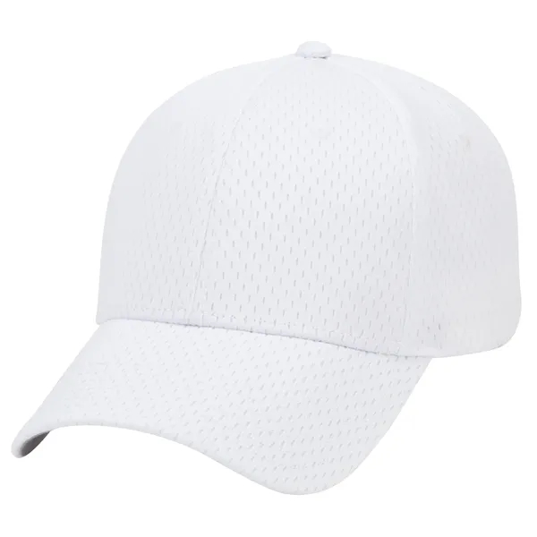 Polyester Pro Mesh Gray Undervisor 6 Panel Baseball Cap - Polyester Pro Mesh Gray Undervisor 6 Panel Baseball Cap - Image 46 of 112