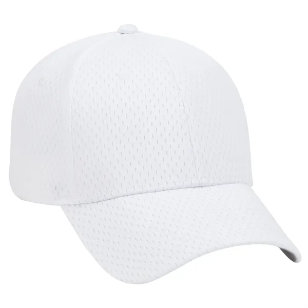 Polyester Pro Mesh Gray Undervisor 6 Panel Baseball Cap - Polyester Pro Mesh Gray Undervisor 6 Panel Baseball Cap - Image 43 of 112