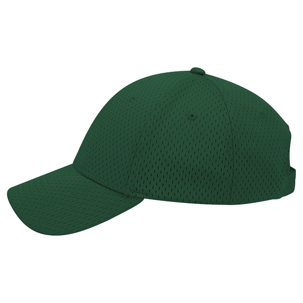 Polyester Pro Mesh Gray Undervisor 6 Panel Baseball Cap - Polyester Pro Mesh Gray Undervisor 6 Panel Baseball Cap - Image 53 of 112