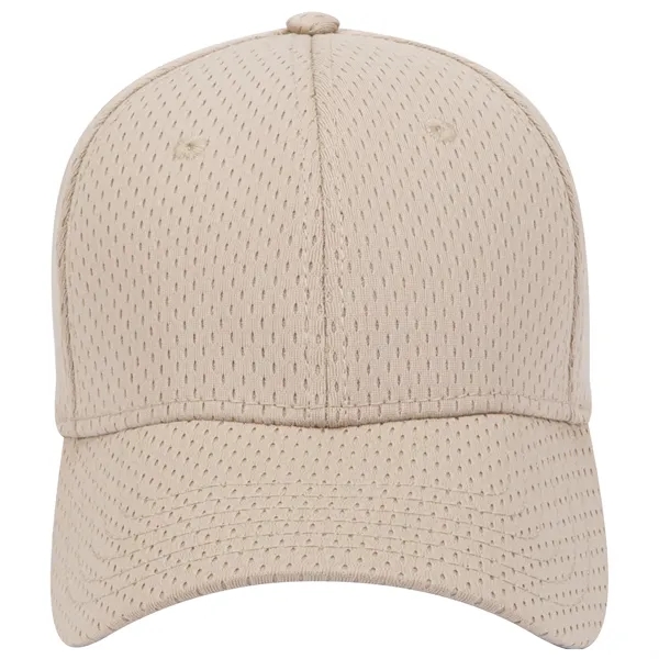 Polyester Pro Mesh Gray Undervisor 6 Panel Baseball Cap - Polyester Pro Mesh Gray Undervisor 6 Panel Baseball Cap - Image 57 of 112