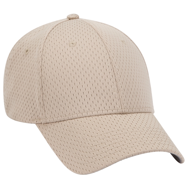 Polyester Pro Mesh Gray Undervisor 6 Panel Baseball Cap - Polyester Pro Mesh Gray Undervisor 6 Panel Baseball Cap - Image 55 of 112