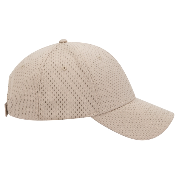 Polyester Pro Mesh Gray Undervisor 6 Panel Baseball Cap - Polyester Pro Mesh Gray Undervisor 6 Panel Baseball Cap - Image 60 of 112