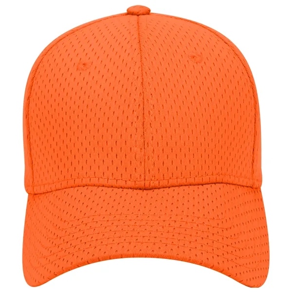 Polyester Pro Mesh Gray Undervisor 6 Panel Baseball Cap - Polyester Pro Mesh Gray Undervisor 6 Panel Baseball Cap - Image 63 of 112