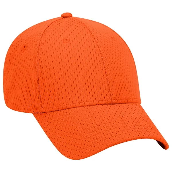 Polyester Pro Mesh Gray Undervisor 6 Panel Baseball Cap - Polyester Pro Mesh Gray Undervisor 6 Panel Baseball Cap - Image 61 of 112