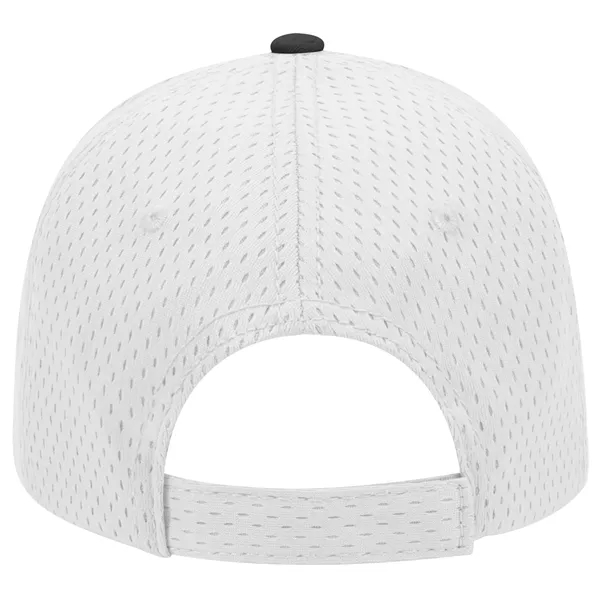 Polyester Pro Mesh Gray Undervisor 6 Panel Baseball Cap - Polyester Pro Mesh Gray Undervisor 6 Panel Baseball Cap - Image 80 of 112