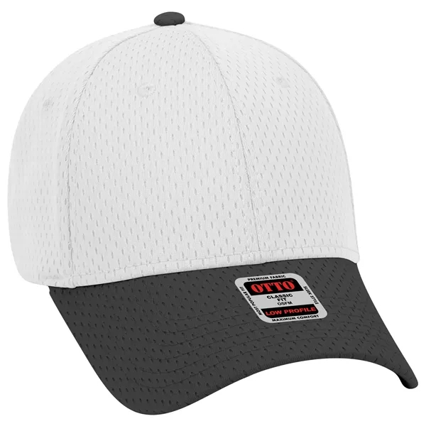 Polyester Pro Mesh Gray Undervisor 6 Panel Baseball Cap - Polyester Pro Mesh Gray Undervisor 6 Panel Baseball Cap - Image 79 of 112