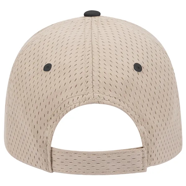Polyester Pro Mesh Gray Undervisor 6 Panel Baseball Cap - Polyester Pro Mesh Gray Undervisor 6 Panel Baseball Cap - Image 86 of 112