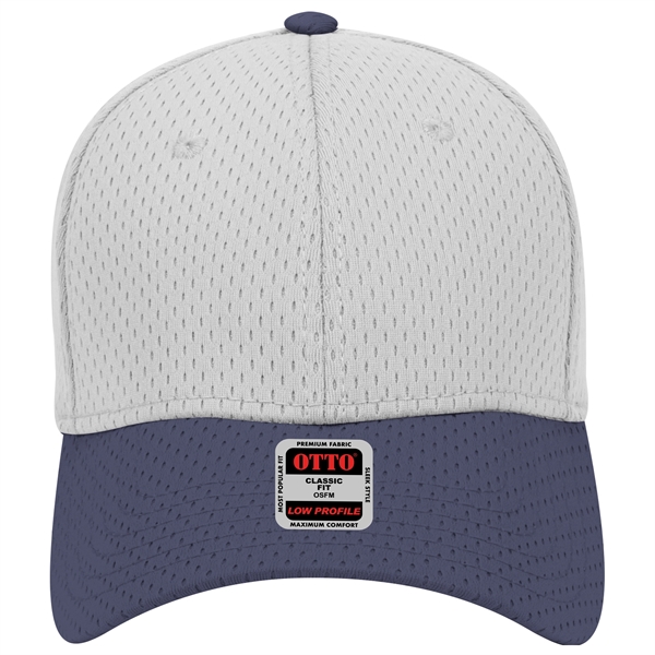 Polyester Pro Mesh Gray Undervisor 6 Panel Baseball Cap - Polyester Pro Mesh Gray Undervisor 6 Panel Baseball Cap - Image 95 of 112