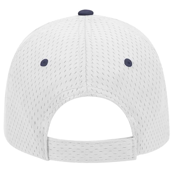 Polyester Pro Mesh Gray Undervisor 6 Panel Baseball Cap - Polyester Pro Mesh Gray Undervisor 6 Panel Baseball Cap - Image 102 of 112