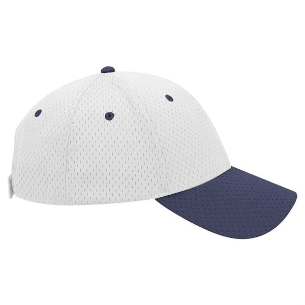 Polyester Pro Mesh Gray Undervisor 6 Panel Baseball Cap - Polyester Pro Mesh Gray Undervisor 6 Panel Baseball Cap - Image 106 of 112