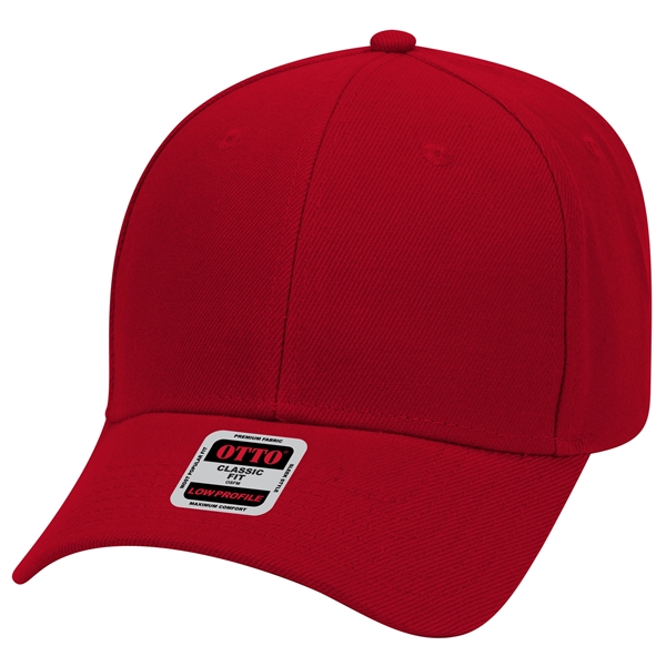 Alternative Wool Twill 6 Panel Low Profile Baseball Cap - Alternative Wool Twill 6 Panel Low Profile Baseball Cap - Image 9 of 43