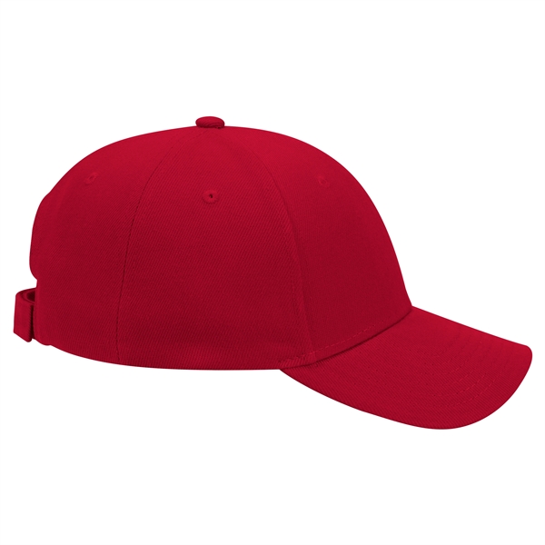 Alternative Wool Twill 6 Panel Low Profile Baseball Cap - Alternative Wool Twill 6 Panel Low Profile Baseball Cap - Image 11 of 43