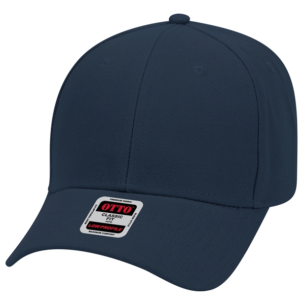 Alternative Wool Twill 6 Panel Low Profile Baseball Cap - Alternative Wool Twill 6 Panel Low Profile Baseball Cap - Image 21 of 43