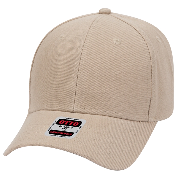 Alternative Wool Twill 6 Panel Low Profile Baseball Cap - Alternative Wool Twill 6 Panel Low Profile Baseball Cap - Image 41 of 43