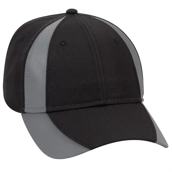 Piping Design Brushed Cotton Twill 6 Panel Baseball Cap - Piping Design Brushed Cotton Twill 6 Panel Baseball Cap - Image 1 of 95