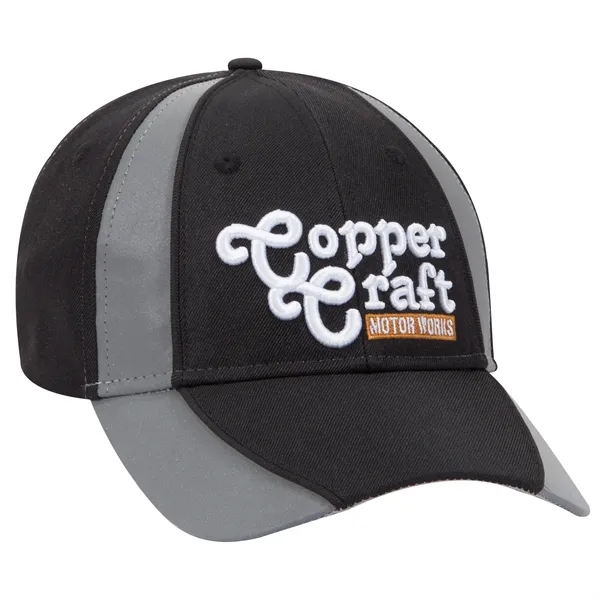 Piping Design Brushed Cotton Twill 6 Panel Baseball Cap - Piping Design Brushed Cotton Twill 6 Panel Baseball Cap - Image 2 of 95