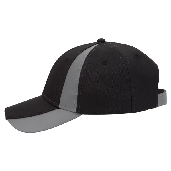 Piping Design Brushed Cotton Twill 6 Panel Baseball Cap - Piping Design Brushed Cotton Twill 6 Panel Baseball Cap - Image 7 of 95