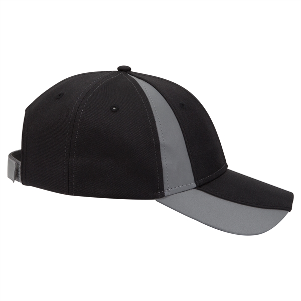 Piping Design Brushed Cotton Twill 6 Panel Baseball Cap - Piping Design Brushed Cotton Twill 6 Panel Baseball Cap - Image 8 of 95