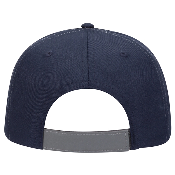 Piping Design Brushed Cotton Twill 6 Panel Baseball Cap - Piping Design Brushed Cotton Twill 6 Panel Baseball Cap - Image 12 of 95